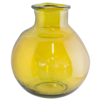AMBER SUN GLASS VASE 31CM.png