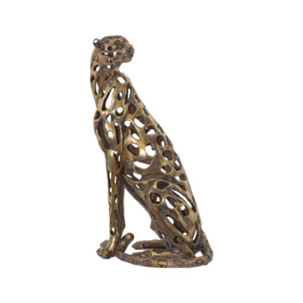 ANT.GOLD CHEETAH 43CM SCULPTURED.png