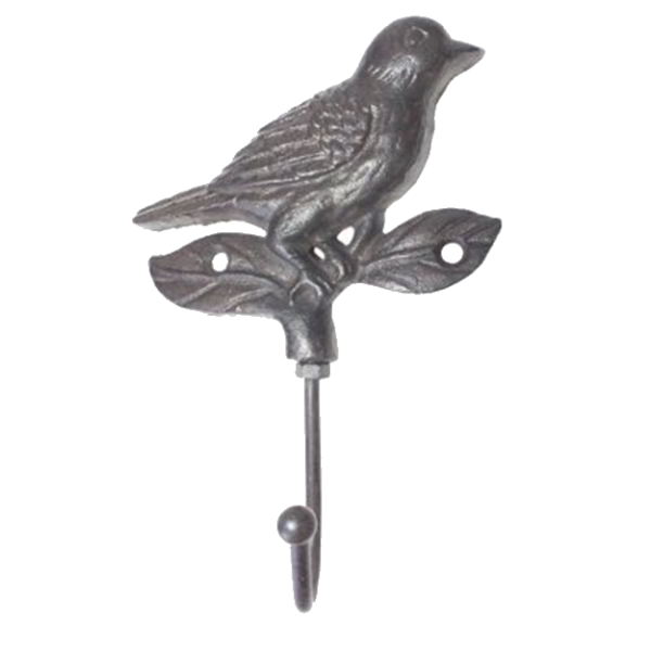 BIRD ON LEAF SINGLE HOOK 17CM.png