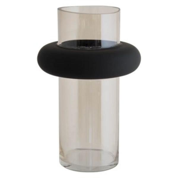 BLACK BROWN SCANDI VASE 26X17CM.png