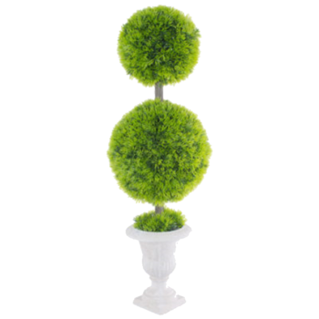DOUBLE GRASS BALL TOPIARY POT 63CM.png