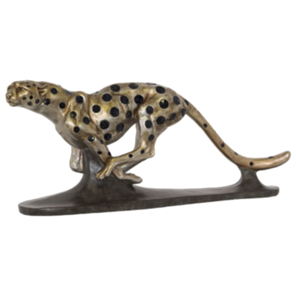 RUNNING CHEETAH ON PLINTH 79CM.png